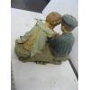 Image 3 : LG. CERAMIC STATUE OF BOY & GIRL