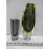 Image 2 : 2 MURANO SOMMERSO GLASS VASES