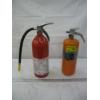 Image 1 : 2 FIRE EXTINGUISHERS - 1 NEEDS RECHARGING
