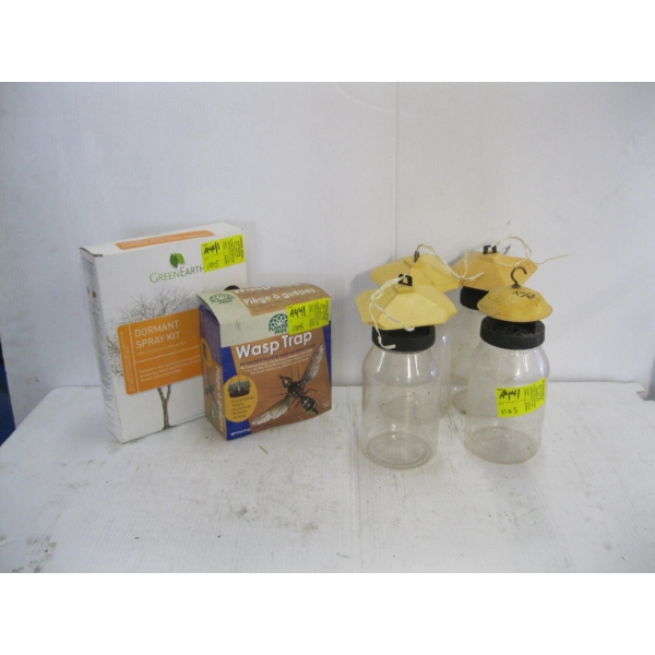 WASP TRAPS, ETC.