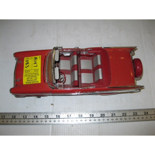 1957 CHEVROLET BELAIRE DIECAST CONVERTIBLE CAR