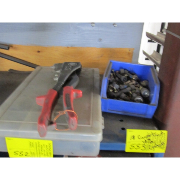 CLAMPS, WIRE, RIVETER