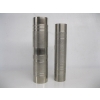 Image 1 : 2 BRUTALIST LATHE TURNED VASES