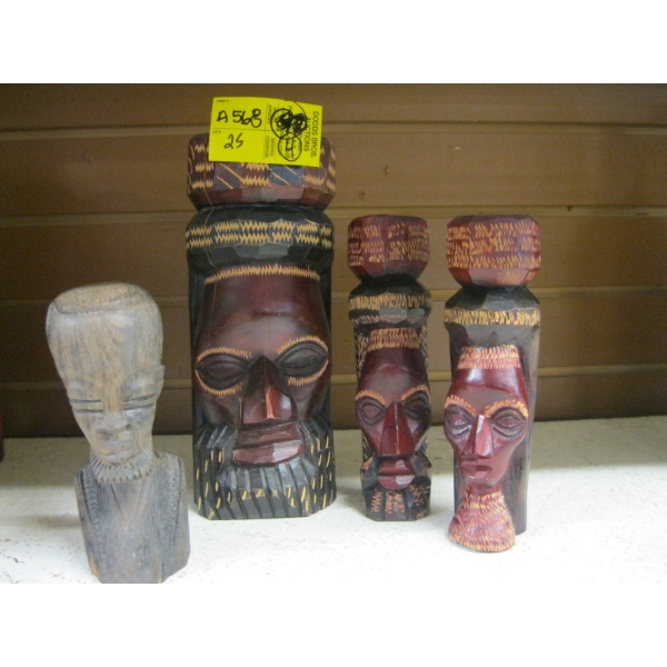 CARVED HEADS