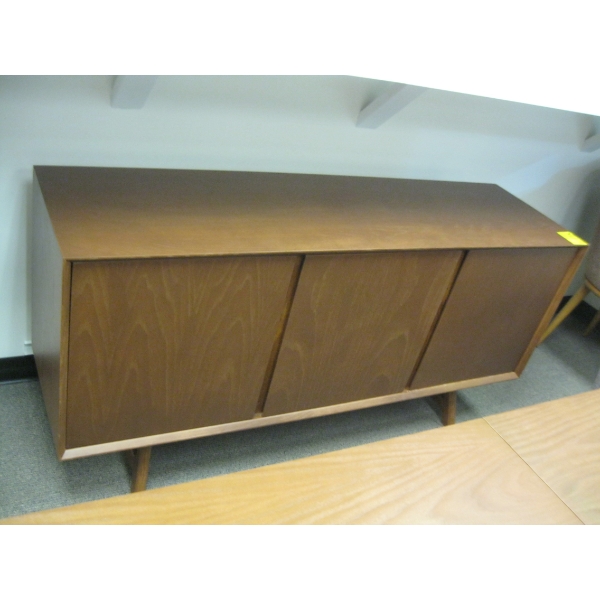 180CM SIGMA WALNUT SIDEBOARD W/METAL LEGS