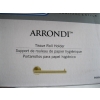 Image 5 : 5 NEW BRUSHED BRONZE ROW HOOKS & BRUSHED BRONZE TISSUE ROLL HOLDER