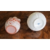 Image 4 : 2 MCM VASES - 1 PORCELAIN, 1 POTTERY