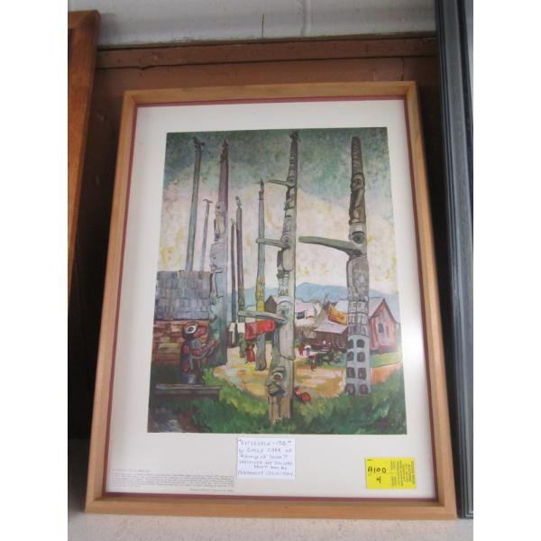 FRAMED EMILY CARR PRINT