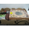 Image 1 : MISC. WOODEN CLOCK, PAIR OF SUNGLASSES (NOT MAUI JIM), ETC.