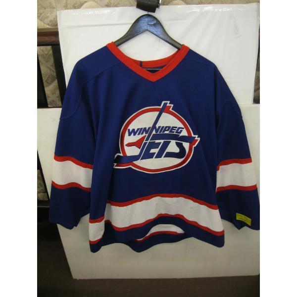 WINNIPEG JETS HOCKEY JERSEY, SZ ?