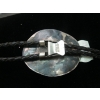 Image 3 : NAVAJO BOLO TIE W/TURQUOISE STONE