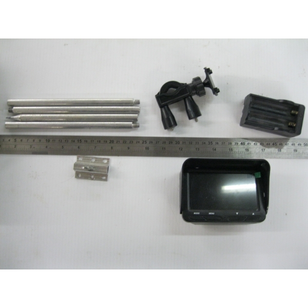 METER W/ALUMINUM ROD - NO BATTERIES