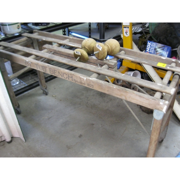 BEATTY BROS. WASHTUB STAND