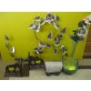 Image 1 : MISC. BOOKENDS, VASE, WALL HANGING, ETC.