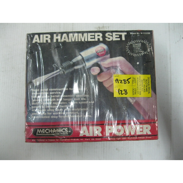 UNUSED AIR HAMMER