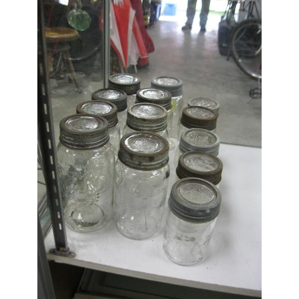 ASST. CROWN CANNING JARS