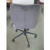Image 2 : GREY MICROFIBER CHAIR ON CASTORS
