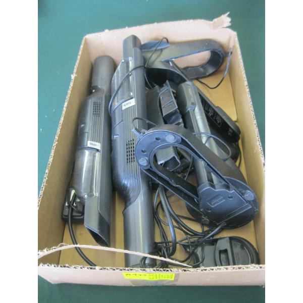 2 RECHARGEABLE HANDHELD VACUUMS