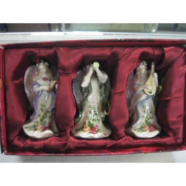 3 ROYAL ALBERT FIGURINES