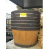 Image 1 : 6 PLASTIC BARRELL LOOK PLANTERS