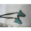 Image 3 : TURQUOISE & SILVER NAVAJO BOLO TIE W/RAMS HEAD