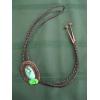 Image 1 : SILVER & TURQUOISE BOLO TIE