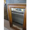 Image 1 : LG. FRAMED WOODEN BEVEL EDGE MIRROR
