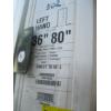Image 2 : 36" X 80" LEFT HAND EXTERIOR DOOR W/6" FRAME