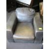Image 2 : ITALIAN LEATHER COUCH & CHAIR