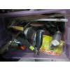 Image 3 : BOX OF MISC. FIRST AID KIT, WELDING HELMET, ETC.