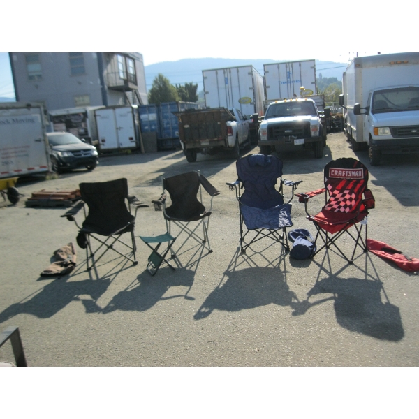 FOLDING CAMPING CHAIRS  
