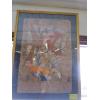 Image 2 : FRAMED PAINTING ON PAPYRUS PAPER