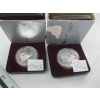 Image 1 : 2 CDN 50% SILVER $1 COINS