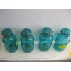 Image 2 : 4 VINTAGE BALL CANNING JARS