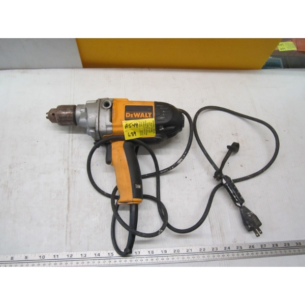 DEWALT 1/2" ELECTRIC DRILL