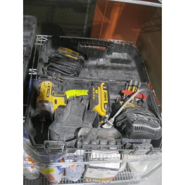 DEWALT 20V CORDLESS IMPACT W/2 CHARGERS