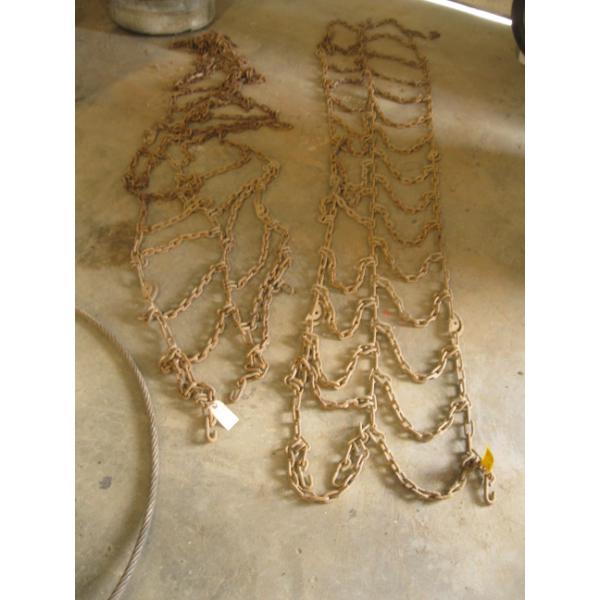 PR OF TRIPLE TIRE CHAINS