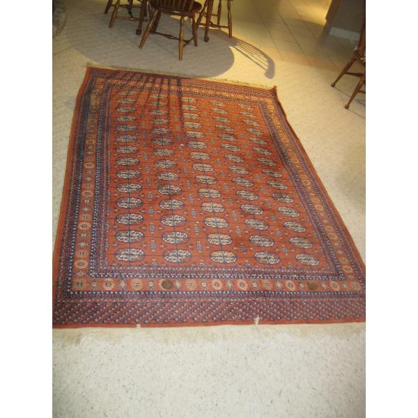 AREA CARPET, APPROX. 6X9 - HAND KNOTTED