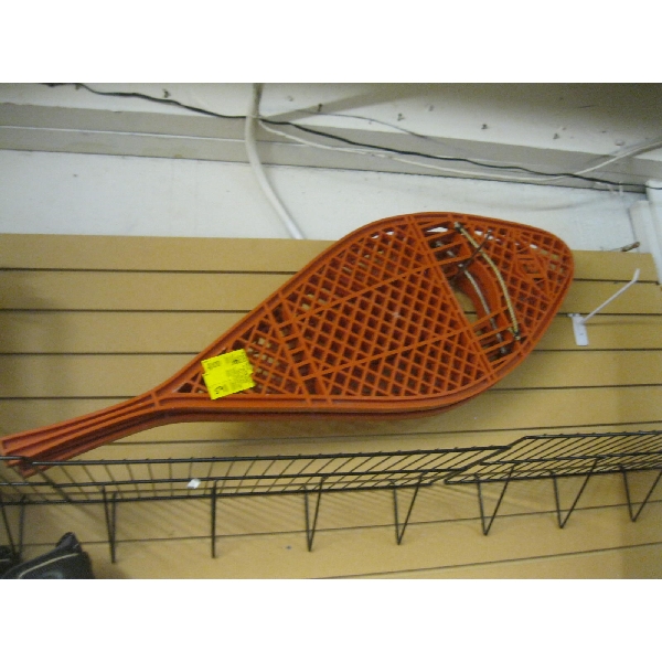PAIR OF PLASTIC SNOWSHOES