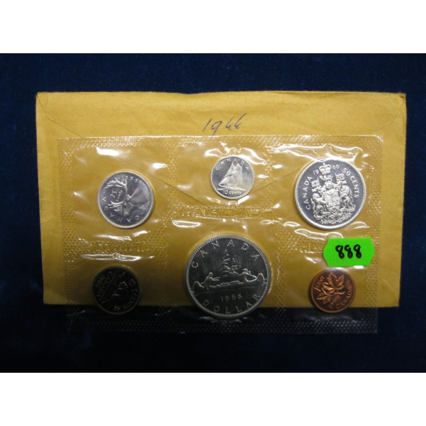 1966 CDN COIN SET