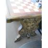 Image 5 : LG. CHESS SET W/PIECES IN DRAWERS