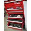 Image 2 : HOMAK TOOL CABINET COMPLETE W/UPPER & LOWER BOXES & 4 CASTORS
