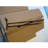 Image 2 : 3 BOXES OF SLATWALL 12" BLACK PEG HOOKS