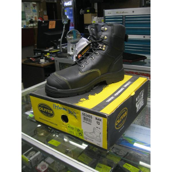PAIR OF SZ 13 OLIVER SAFETY STEEL TOE BOOTS