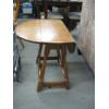 Image 2 : SMALL MAPLE DROP LEAF OCCASIONAL TABLE