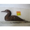 Image 1 : CARVED LOON W/ABALONE EYES, UNSIGNED