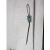 Image 2 : SILVER W/5 TURQUOISE STONES NAVAJO BOLO TIE