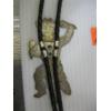 Image 3 : NAVAJO KACHINA SILVER BOLO TIE