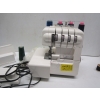 Image 2 : SERGER SEWING MACHINE & BAG OF ACCESS.