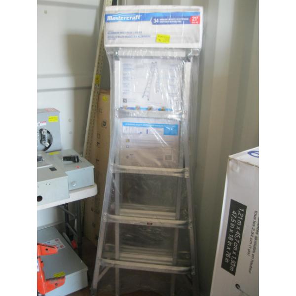 NEW MASTERCRAFT 21" ALUMINUM MULTI TASK LADDER